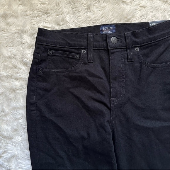 J. Crew Factory Jeans Essential Straight All-Day Stretch Black 25 NWT New - Picture 5 of 11